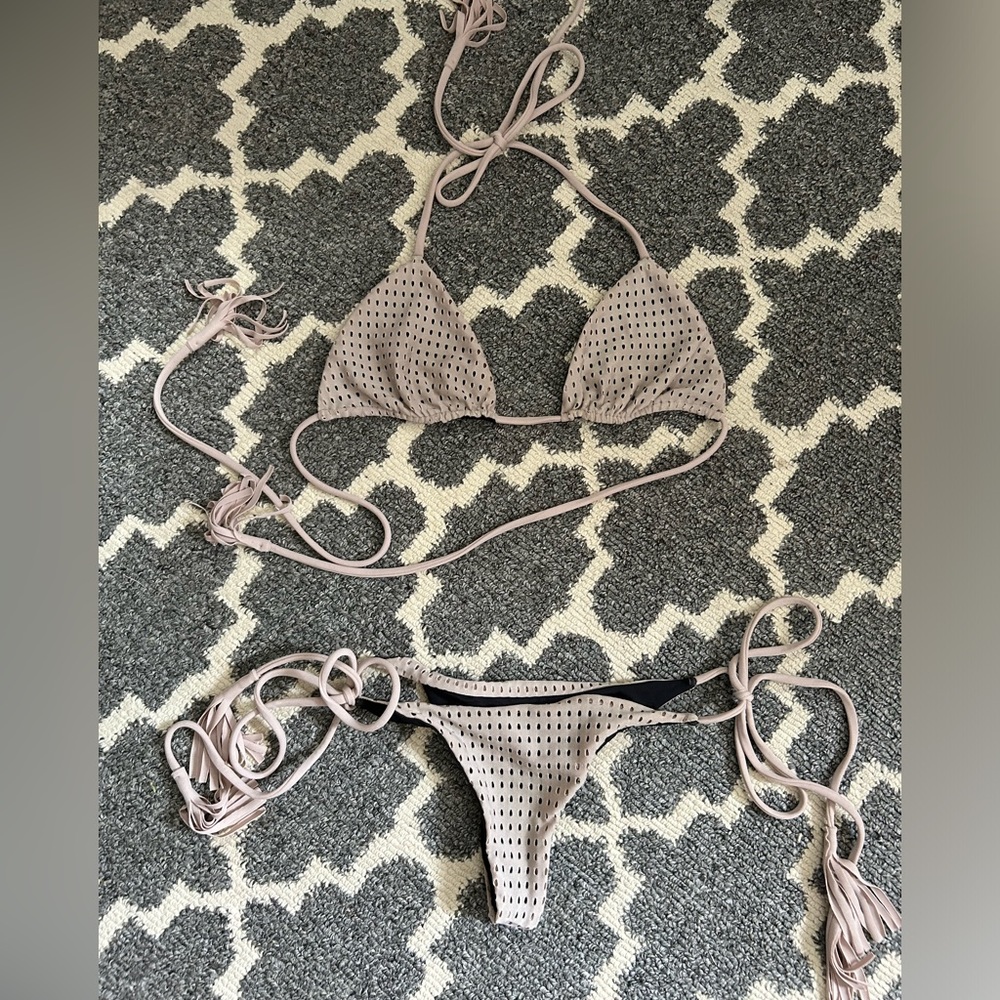Acacia mesh bikini bottoms